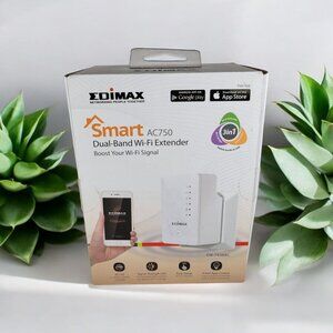Edimax Smart AC750 Dual-Band Wi-Fi Extender EW-7438AC‎
